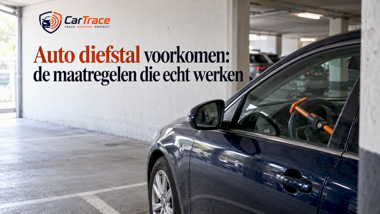 Auto diefstal voorkomen: de maatregelen die echt werken