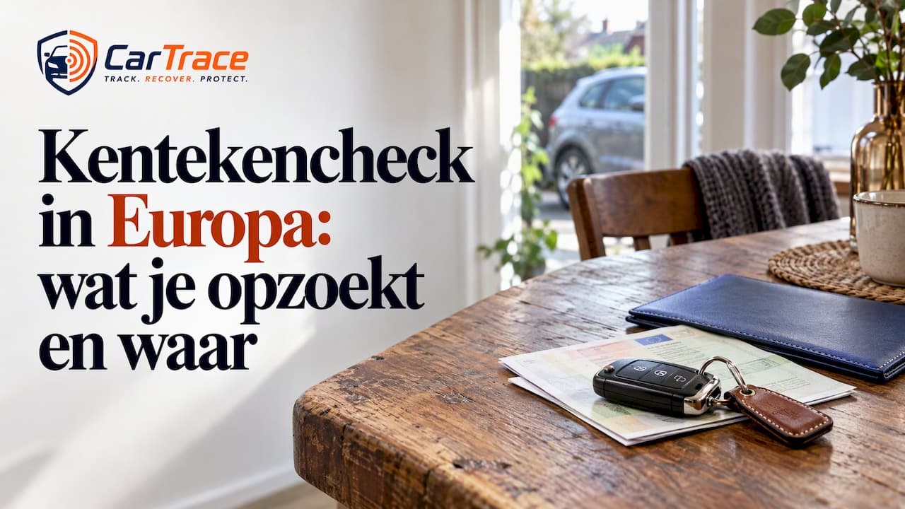 Kentekencheck Europa uitgelegd: dit zoek je op en waar