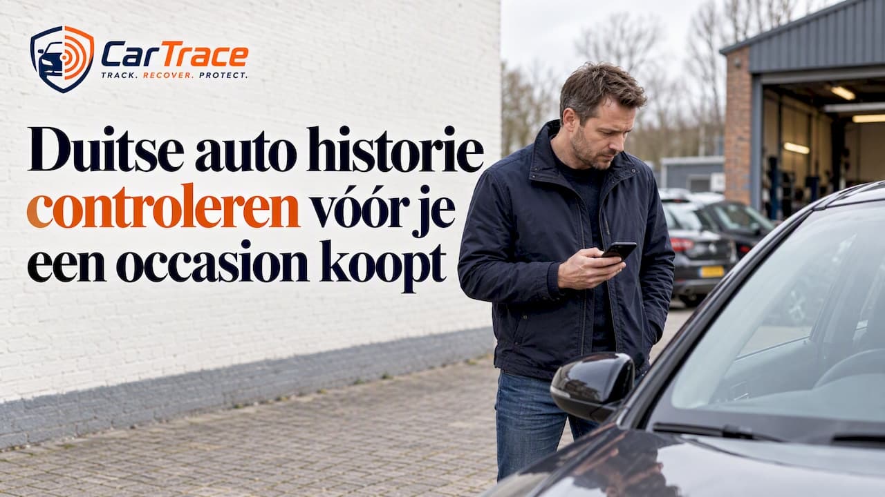 Duitse auto historie controleren vóór je een occasion koopt