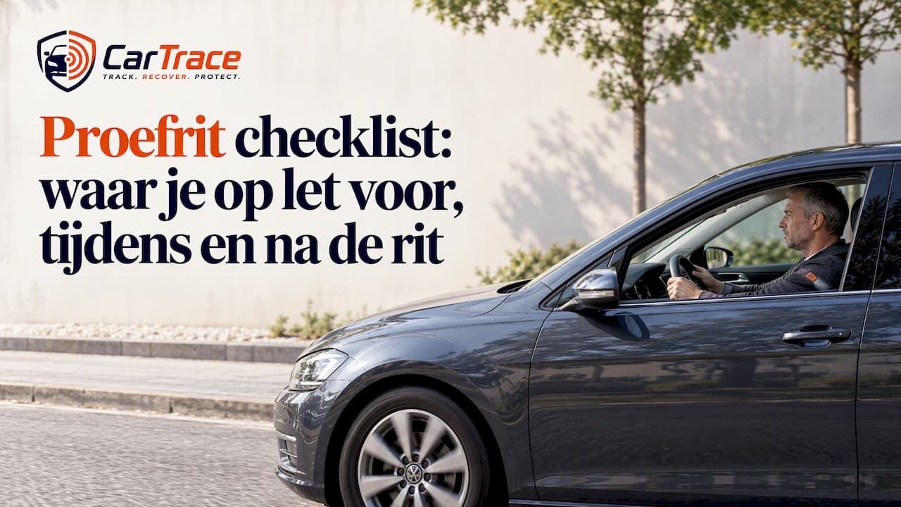 Proefrit checklist: waar je op let voor, tijdens en na de rit