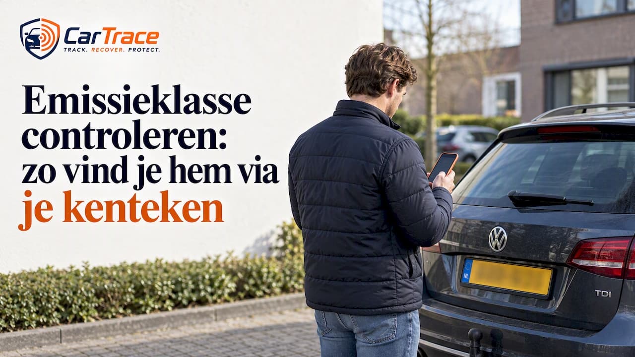 Emissieklasse controleren: zo vind je hem via je kenteken