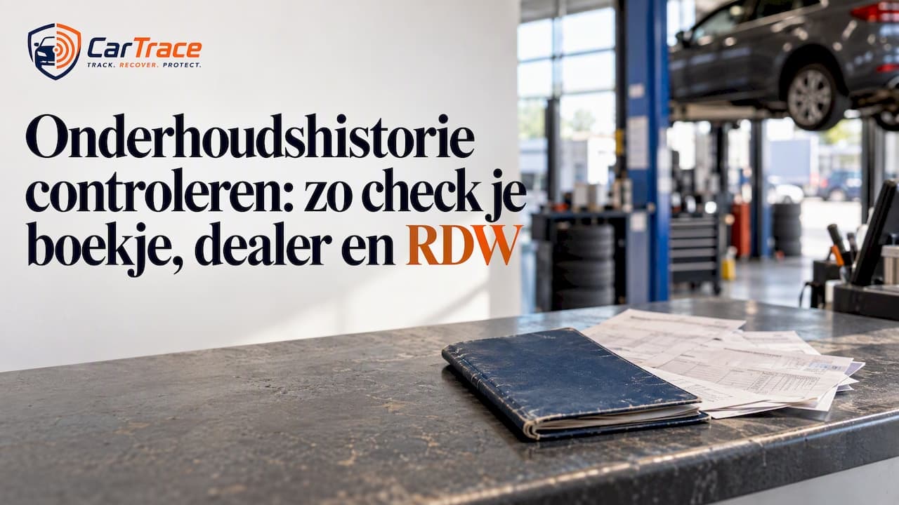 Onderhoudshistorie controleren: zo check je boekje, dealer en RDW