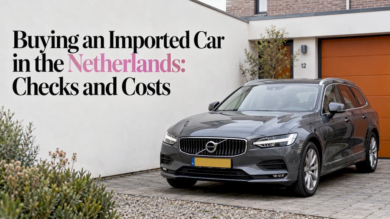 Buying an Imported Car in the Netherlands: Checks and Costs