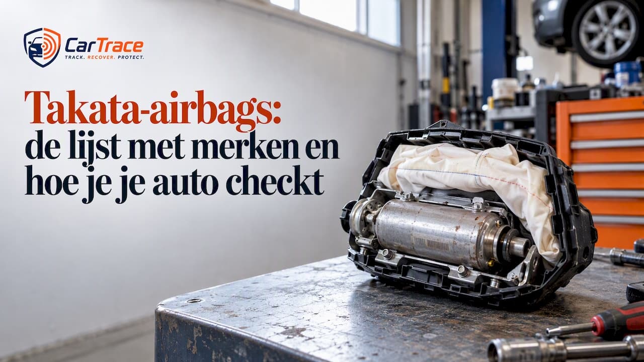 Takata-airbags: de lijst met merken en hoe je je auto checkt