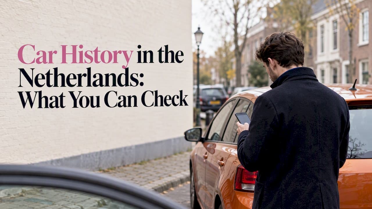 Car History in the Netherlands: What You Can Check
